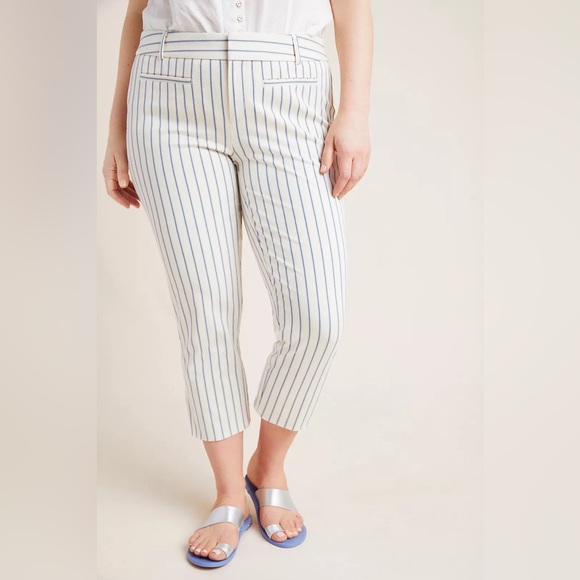 NEW Anthropologie The Essential Capri Trousers Size 24W - Picture 6 of 6